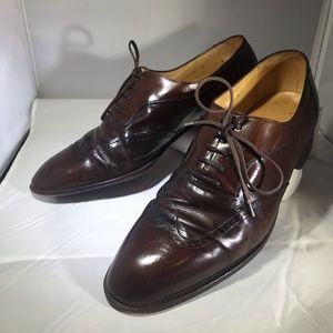 Continentals Bally Wingtip Oxford Dress Shoes